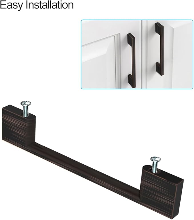 6 Pack Oil Rubbed Bronze Cabinet Pulls 15 Inch Handles for Kitchen Cabinets Hardware Wardrobe Bronze Pulls