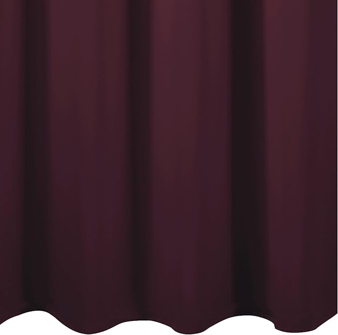 Burgundy Red Thermal Blackout Curtains/52 x 84 Inch/Set of 2 Panels Room - Image 9