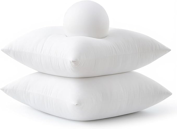MIULEE 18x18 Throw Pillows Inserts 4 Pack, Decorative Pillows - Image 3