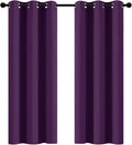Yakamok Room Darkening Curtains 42x72 inch Length Purple-Living Room | 2 panels by Yakamok