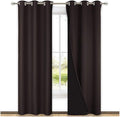 NICETOWN High End Thermal Curtains, Full Blackout Curtains 84 inches Long by NICETOWN