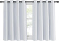 NICETOWN Greyish White Room Darkening Curtain by NICETOWN