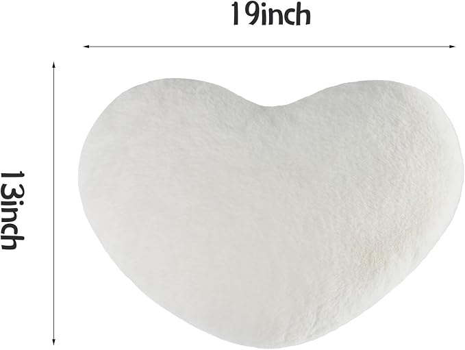 2PCS Throw Pillows Heart Pillow Home Decor Decorative Couch Pillows Bed Pillows - Image 6