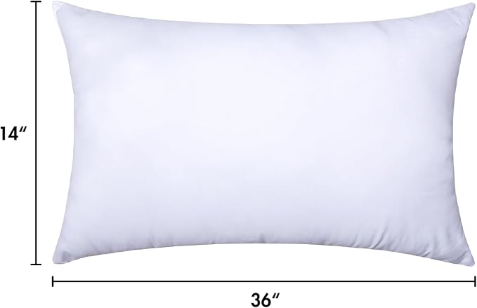 MIULEE 14x36 Inch Throw Pillow Insert - Image 8