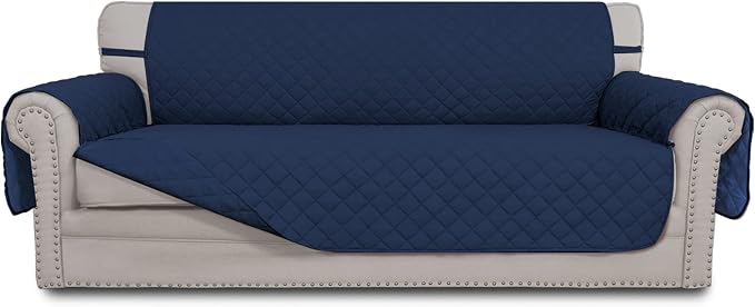 Easy-Going Reversible Couch Cover, 3 Cushion Sofa, Water Resistant Furniture Mat by Easy-Going