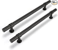 goldenwarm 10 Pack Black Cabinet Pulls 6-1/4 Inch Black Cabinet Handles Dresser Drawer Handles Kitchen Dawer Pulls and Knobs Modern Kitchen Hardware