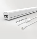 Under Cabinet Lighting Plug in, 24 Inch 1 Pc, Linkable AC120V 3CCT 3000K/4000K/5000K Ultra Slim, LED Under Cabinet Lights for Counter Light, Kitchen, Shelf, Sink, Workshop, Desk, White