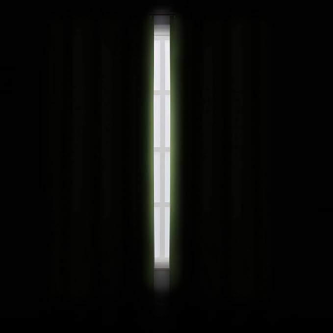 Blackout Curtains 66 x 84 inch/Light Green Curtains Set of 2 Panels/Thermal - Image 3