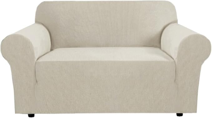 H.VERSAILTEX Stretch Loveseat Covers 1-Piece Loveseat Slipcover|Sofa Cover by HVERSAILTEX