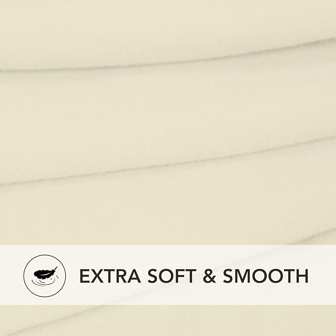PureFit Stretch Couch Covers for Sofa Large Sofa Slipcovers Ivory | 1-Piece - Image 5
