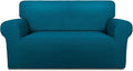 PureFit Stretch Loveseat Covers Fleece Couch Covers by PureFit