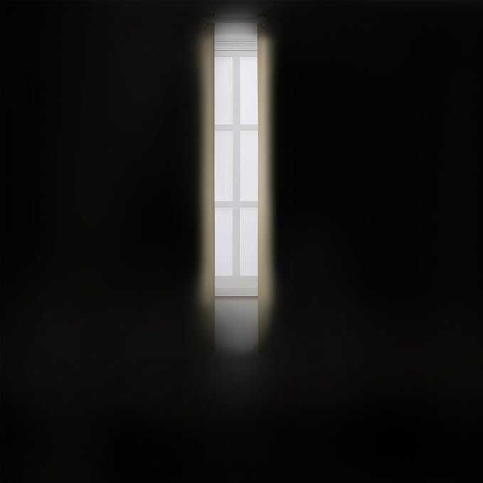 Beige Thermal Blackout Curtains/42 x 72 Inch/Set of 2 Panels Room Darkening - Image 3