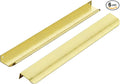 Ravinte Hardware 6 Pack Gold Cabinet Handles, 11.8 Inch (300mm) Finger Edge Pulls, 8.8 Inch Hole Center, Finger Pulls for Cabinets