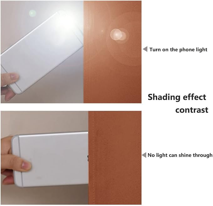 NICETOWN 100% Blackout Short Curtains - Image 3