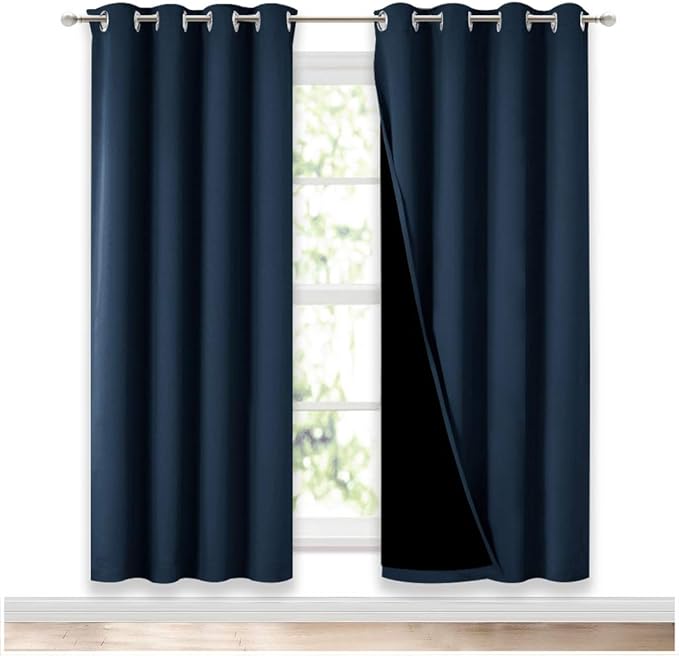 NICETOWN Full Shade Curtain Panels, Pair of Energy Smart & Noise Blocking Out by NICETOWN