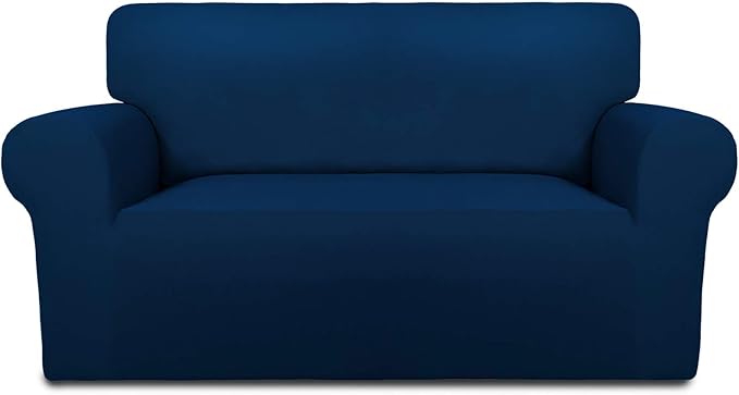 PureFit Stretch Loveseat Covers Fleece Couch Covers by PureFit