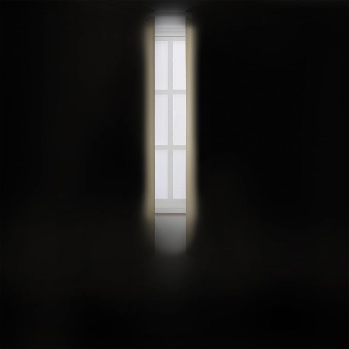 Beige Blackout Curtains 42 x 54 Inch Length Set of 2 Panels Grommet Bedroom - Image 3