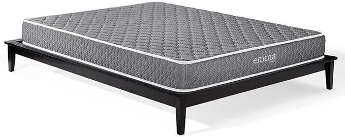 Modway Mila Firm 8" Fiberglass Free Memory Foam King Mattress