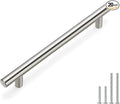 homdiy 20Pack Cabinet Handles Brushed Nickel Drawer Pulls Stainless Steel Cabinet Hardware - HD201BSS 6-1/4In Cupboard Handles Tbar Kitchen Cabinet Pulls