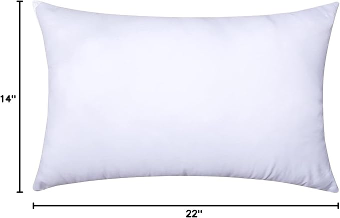 MIULEE 14x22 Inch Throw Pillow Insert - Image 8