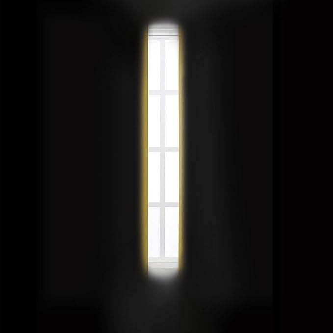 Yellow Thermal Blackout Curtains/38 x 84 Inch/Set of 2 Panels Room Darkening - Image 3