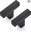 JOY DECOR 30 Pack Cabinet Knobs, Black Cabinet Handles, 2 Inch Kitchen Knobs, Single Hole Drawer Hardware for Dresser Drawers