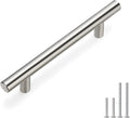 homdiy Brushed Nickel Cabinet Pulls Cabinet Handles,400 Pack 96mm 3-3/4 inch Hole Centers Silver Drawer Pulls for Kitchen, Bedroom, Bathroom