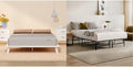 Siena 8” Full Mattress & Foldable Metal Platform Bed Frame - Medium Firm Memory Foam - 180 Night Mattress Trial - Premium Pressure Relieving Layers - Easy Tool Free Set Up - Holds Up to 600 Pounds