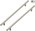 JOY DECOR 60 Pack Cabinet Handles, Brushed Nickel Cabinet Pulls, 8-3/4 in Hole Center Kitchen Cabinet Handles, Stainless Steel T Bar Handles for Dresser Drawers