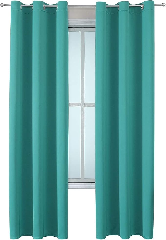ChrisDowa Blackout Curtains for Bedroom and Living Room 84 Inches Long | 2 - Image 7