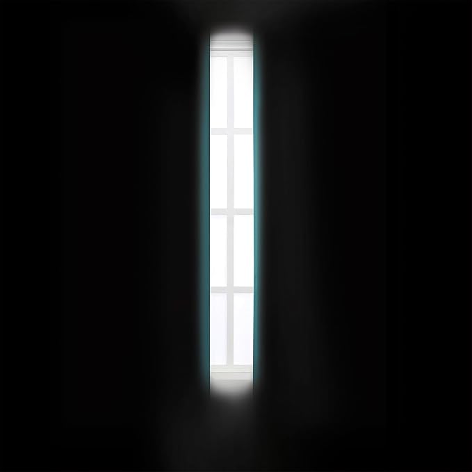Sea Teal Blackout Curtains 34 x 84 Inch Length/Set of 2 Curtain Panels/Thermal - Image 3