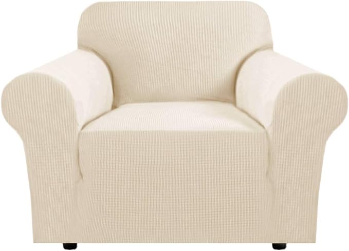 H.VERSAILTEX Stretch Chair Slipcover 1-Piece Armchair Couch Cover Furniture by HVERSAILTEX