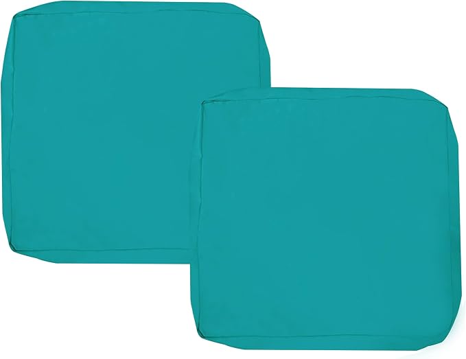 Sqodok Outdoor Cushion Covers 21x19 inch, Wicker Chair by Sqodok