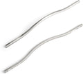 Goo-Ki Low Profile Satin Nickel Cabinet Pulls, Double Hole Centers (11.3''/12.6'') Zinc Alloy Handle for Drawer Cupboard Wardrobe,6 Packed…