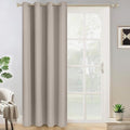 Yakamok Natural Room Darkening Curtains 84 inch Sliding Door Drapes | 1 by Yakamok
