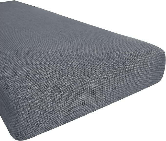 Hokway Couch Cushion Covers Stretch Cushion Covers Sofa Seat Cushion Slipcover by Hokway