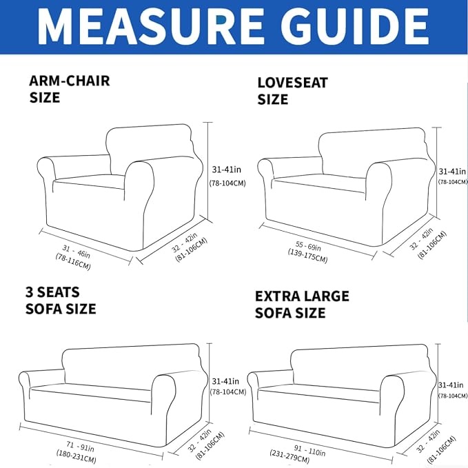 XINEAGE 2026 New 1 Piece Couch Covers - Image 2