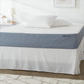 Amazon Basics Memory Foam Mattress, Medium Firm, Cooling Gel, Full Size Mattress, CertiPUR-US® Certified Foam, 75 x 54 x 10 inches, White/Gray