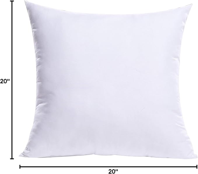 MIULEE 20x20 Inch Throw Pillow Insert - Image 8