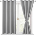 Blackout Curtains for Bedroom, 52 x 54 Inch, 2 Panels | Thermal Insulated & by Hiasan