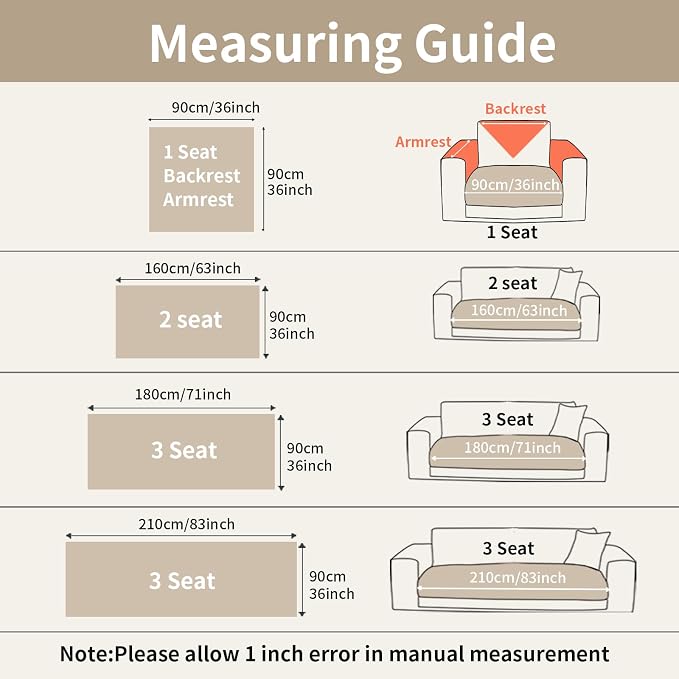 Velvet Couch Covers for Sectional Sofa Washable, Non-Slip L Shaped Sectional - Image 7