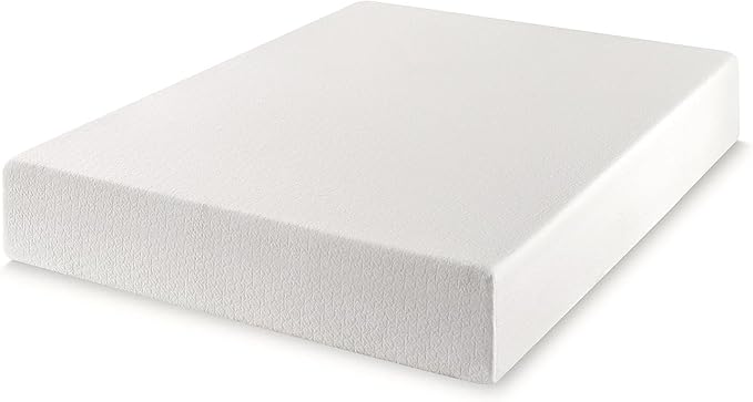 Best Price Mattress 12 inch Twin Mattress Bed-In-A-Box, Green Tea Memory Foam, White