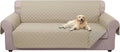 U-NICE HOME 4 Seater Sofa Cover 91''Large Couch Cover, Sand/Beige | Washable by U-NICEHOME