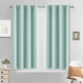 Yakamok Room Darkening Curtains 52x45 inch Length Aqua-Living Room | 2 panels by Yakamok
