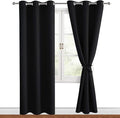 Blackout Curtains for Bedroom, 42 x 84 Inches Long, 2 Panels | Thermal by Hiasan