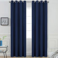 Yakamok Room Darkening Curtains 52x90 inch Length Navy Blue-Living Room | 2 by Yakamok