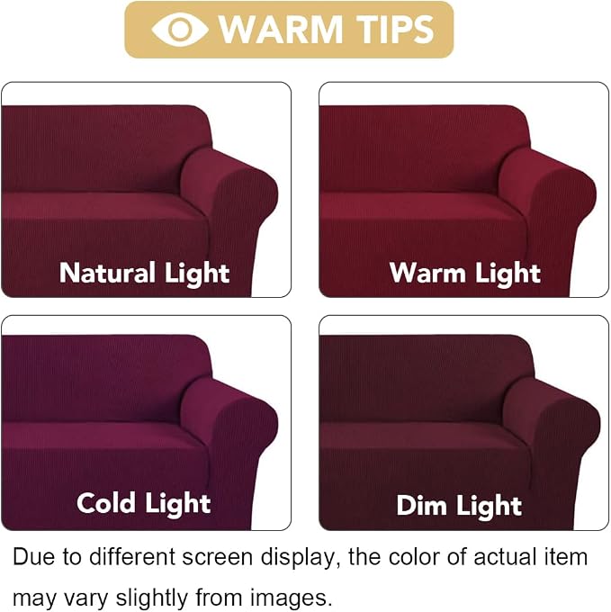 H.VERSAILTEX Stretch Couch Covers - Image 3