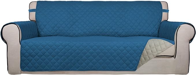 PureFit Reversible Quilted Sofa Cover Dog Couch Covers by PureFit
