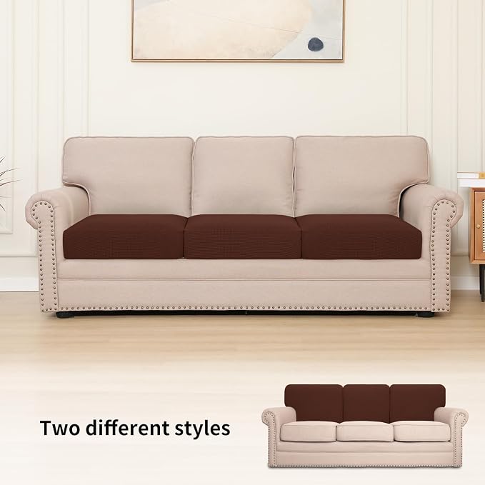 Easy-Going Stretch Individual Oversized Couch Cushion Cover Sofa Seat Furniture - Image 2