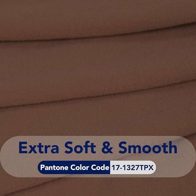 PureFit Stretc Recliner Chair Covers Fleece Soft Couch Covers - Image 5